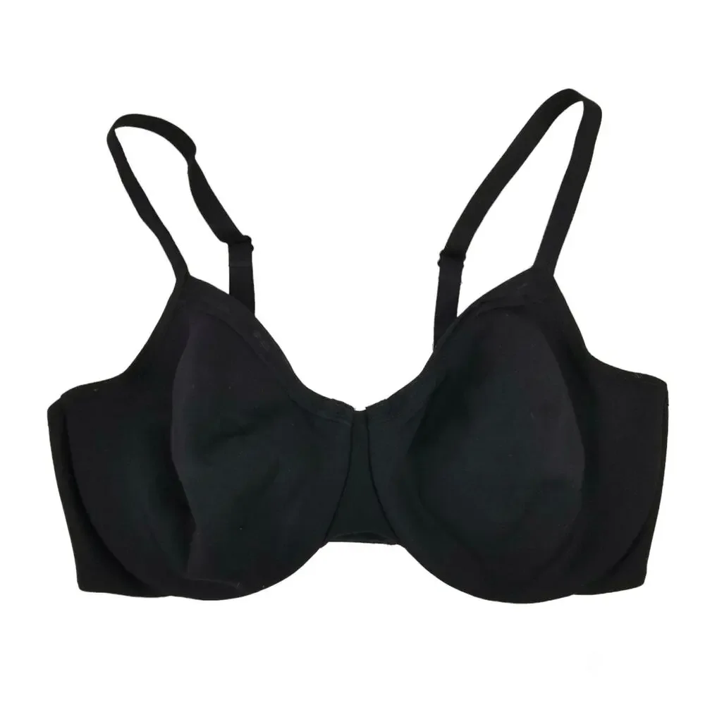 Wacoal Classic Reinvention Full Figure Underwire Bra Black Size 32DD - Picture 2 of 5